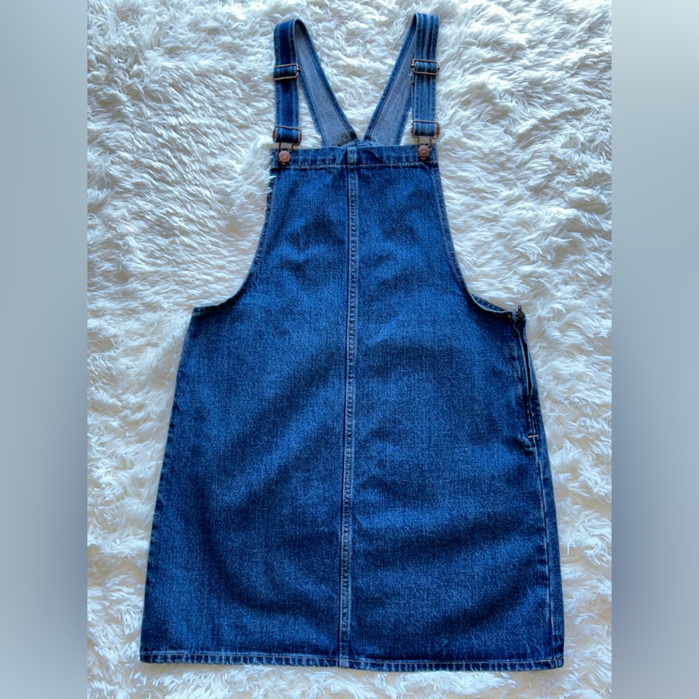 Madewell Blue Overalls Classic Denim Style